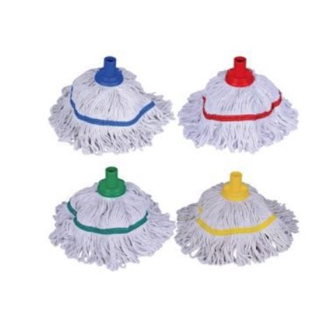 DELUXE HYGIEMIX MOP HEAD 200 GM BLUE